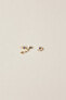 Фото #7 товара Нежные позолоченные серебряные серьги Taurus TAURUS AR01-405-U