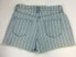 Фото #6 товара Arizona Women's Shorts Size 7 Hi-Rise Denim Short Stripe New