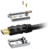 Фото #3 товара Кабель HDMI 15 м Transmedia C505-15L - черный/золотой/серебристый