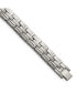 ფოტო #1 პროდუქტის Titanium Brushed and Polished Link Bracelet