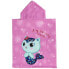 Фото #2 товара Пончо-полотенце с капюшоном Gabby's Dollhouse Розовый 50 x 115 cm