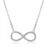 Фото #1 товара Silver infinity necklace AGS778 / 48