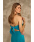 ფოტო #5 პროდუქტის Women's Scarf Strapless Top