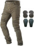 Фото #1 товара Motorcycle Riding Trousers Men Protective Trousers Denim Jeans with Armour 4 x Knee and Hip Pads