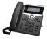 Фото #1 товара Cisco 7841 - IP Phone - Black - Silver - Wired handset - Polycarbonate - Desk/Wall - 4 lines