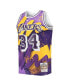 ფოტო #3 პროდუქტის Men's Shaquille O'Neal Purple Los Angeles Lakers Hardwood Classics 1996-97 Hyper Hoops Swingman Jersey