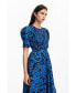 Фото #2 товара Women's Floral midi dress