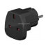 goobay Schuko to UK Plug Adapter 230V/240V