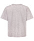 ფოტო #2 პროდუქტის Little Girls Short Sleeve Swoosh Party T-shirt