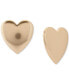 ფოტო #3 პროდუქტის Puffy Heart Statement Button Earrings
