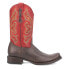 Фото #1 товара Dingo True Grit Embroidered Square Toe Cowboy Mens Brown Casual Boots DI141-200