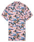 ფოტო #2 პროდუქტის Men's Rincon Print Short Sleeve Button-Up Shirt