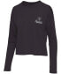 ფოტო #3 პროდუქტის Women's Black Las Vegas Raiders Pocket Thermal Long Sleeve T-shirt