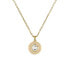 Фото #1 товара CHERLIE: Crystal Button Pendant Necklace