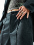 Reclaimed Vintage unisex washed cord straight leg trousers in charcoal co-ord