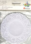 Titanum Serwetki papierowe okrągłe 11,5cm białe 35szt.