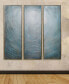 Фото #6 товара Картина Empire Art Direct, набор из 3 штук, с текстурой, металлическая, ручная роспись, Martin Edwards, 60" x 20" x 1.5"