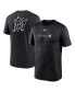Фото #1 товара Men's Black Miami Marlins Fashion Over Shoulder Logo Legend T-shirt