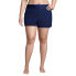 Фото #10 товара Plus Size 3 Inch Quick Dry Swim Shorts with Panty