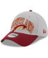 Фото #1 товара Men's Gray, Wine Cleveland Cavaliers Tip-Off Two-Tone 39THIRTY Flex Hat