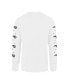 Фото #4 товара Men's White Orlando Magic City Edition Downtown Franklin Long Sleeve T-shirt