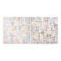 Фото #1 товара Картина DKD Home Decor Squares Абстракция 100 x 3 x 100 cm современный (2 штук)