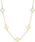 ფოტო #1 პროდუქტის Clover Necklace in 14k Gold