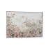 Canvas Romimex polystyrene MDF Wood Floral 100 x 70 x 3 cm