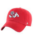 Фото #1 товара 47 Men's Red Fresno State Bulldogs Clean Up Adjustable Hat