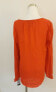 Фото #3 товара Топ для женщин INC International Concepts с длинным рукавом и карманами на молнии, красный 6