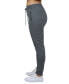 Фото #3 товара Women's Slim Fit Heavy Weight Fleece Lined Joggers