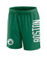 Фото #3 товара Men's Kelly Green Boston Celtics Post Up Mesh Shorts