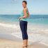 Фото #6 товара Women's High Waisted Modest Swim Leggings with UPF 50 Sun Protection