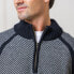 Men's Organic Half Zip Raglan Contrast Sweater