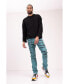 Фото #4 товара Men's Modern Swiped Denim Jeans