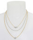 ფოტო #4 პროდუქტის Two-tone Knot Layered Necklace