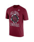 ფოტო #3 პროდუქტის Men's Crimson Oklahoma Sooners Campus Back to School T-shirt