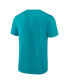 ფოტო #3 პროდუქტის Men's Aqua Miami Dolphins Local T-shirt