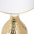 Настольная лампа Белый Позолоченный лён Керамика 60 W 220 V 240 V 220-240 V 34 x 34 x 51 cm