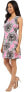 Фото #4 товара NIC+ZOE 241242 Womens V-Neck Floral Sleeveless Shift Dress Multi Size Medium