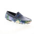 Robert Graham Tropics RG5644S Mens Blue Loafers & Slip Ons Moccasin Shoes