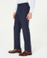 Фото #5 товара Men's Classic-Fit UltraFlex Stretch Flat Front Suit Pants