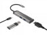 Фото #2 товара natec Fowler Slim - Wired - USB 3.2 Gen 1 (3.1 Gen 1) Type-C - Black - Chrome - 5 Gbit/s - Acrylonitrile butadiene styrene (ABS) - Aluminium - USB
