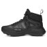 Фото #3 товара Puma Explore Nitro Mid Gtx Hiking Womens Black Sneakers Athletic Shoes 37786101