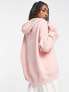 Фото #3 товара Reclaimed Vintage unisex button front hoodie in washed pink