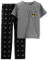 Kid 2-Piece Batman Loose Fit Pajamas 4