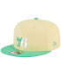 ფოტო #3 პროდუქტის Men's Yellow, Green Philadelphia 76ers 9FIFTY Hat