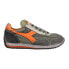 Diadora Equipe H Dirty Stone Wash Evo Lace Up Mens Grey Sneakers Casual Shoes 1