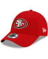 Фото #1 товара Men's Scarlet San Francisco 49ers Team The League 9FORTY Adjustable Hat