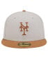 Фото #2 товара Men's New York Mets Two-Tone Color Pack 59FIFTY Fitted Hat